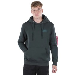 суичър,мъжки,пуловери,alpha,industries,back,print,hoodie,dark,petrol,(blue)