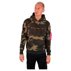 суичър,мъжки,пуловери,alpha,industries,back,print,camo,hoodie,woodland,camo,65,(green,brown)