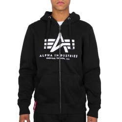 блуза,мъжки,пуловери,alpha,industries,basic,full,zip,sweatshirt,black
