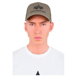 шапка,всички,шапки,alpha,industries,basic,trucker,cap,dark,green,(green)