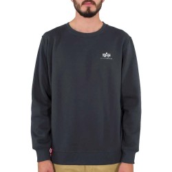 блуза,мъжки,пуловери,alpha,industries,basic,small,logo,sweatshirt,navy,(blue)
