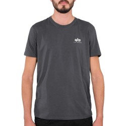 тениска,мъжки,тениски,alpha,industries,basic,small,logo,short,sleeve,t,shirt,greyblack,(grey)
