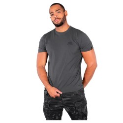 тениска,мъжки,тениски,alpha,industries,basic,small,logo,short,sleeve,t,shirt,greyblack,black,(grey)