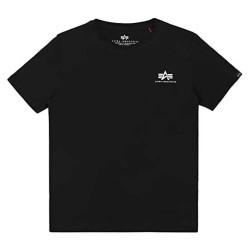 тениска,детски,тениски,alpha,industries,basic,small,logo,short,sleeve,t,shirt,black