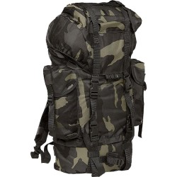 раница,раници,brandit,nylon,65l,backpack,dark,camo,(green,black)