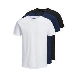 тениска,мъжки,тениски,jack,&,jones,organic,basic,3,pack,short,sleeve,t,shirt,multicolor,(black,pack,1,black,1,navy,1,white)