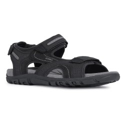 сандали,мъжки,сандали,geox,uomo,strada,sandals,black,(black,stone)
