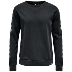 блуза,дамски,блузи,hummel,legacy,chevron,sweatshirt,black,(black)