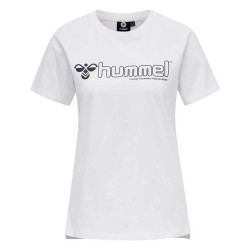 тениска,дамски,тениски,hummel,zenia,short,sleeve,t,shirt,white