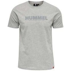 тениска,мъжки,тениски,hummel,legacy,short,sleeve,t,shirt,grey,melange,(grey)