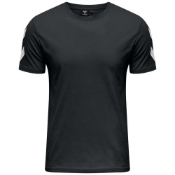 тениска,мъжки,тениски,hummel,legacy,chevron,short,sleeve,t,shirt,black
