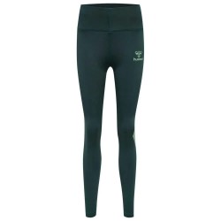 клин,дамски,клинове,дамски,чорапогащи,и,клинове,hummel,paris,high,waist,leggings,darkest,spruce,(green)