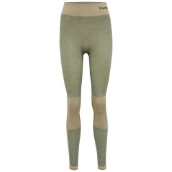 клин,дамски,клинове,дамски,чорапогащи,и,клинове,hummel,cleaa,seamless,mid,waist,leggings,green,(vetiver,melange)