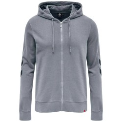 блуза,дамски,блузи,hummel,legacy,full,zip,sweatshirt,grey,melange,(grey)