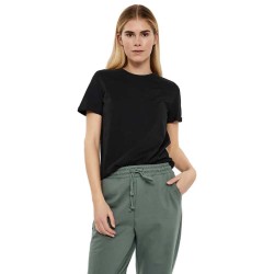 тениска,дамски,тениски,vero,moda,paula,short,sleeve,t,shirt,black