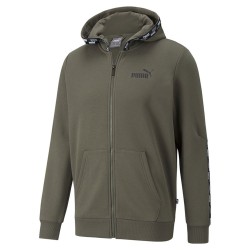 мъжки,горнища,с,цип,мъжки,горнища,с,качулка,puma,power,tape,green