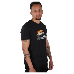тениска,мъжки,тениски,alpha,industries,rodger,dodger,short,sleeve,t,shirt,black,(black)
