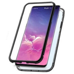 други,аксесоари,ksix,samsung,galaxy,s10,magnetic,clear,(black)