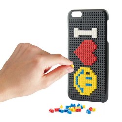 други,аксесоари,ksix,iphone,7,plus,play,block,phone,case,black,(black)