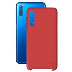 други,аксесоари,ksix,samsung,galaxy,a7,2018,phone,case,red