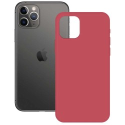 други,аксесоари,ksix,iphone,11,pro,silicone,phone,case,fuchsia,(red)