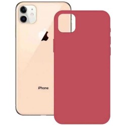 други,аксесоари,ksix,iphone,12,pro,silicone,phone,case,fuchsia,(red)