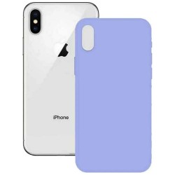 други,аксесоари,ksix,iphone,x,xs,silicone,phone,case,lavender,(purple)