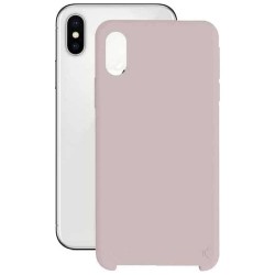 други,аксесоари,ksix,iphone,x,xs,silicone,phone,case,pink