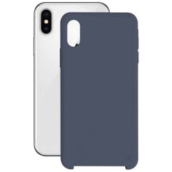 други,аксесоари,ksix,iphone,xs,max,silicone,phone,case,blue