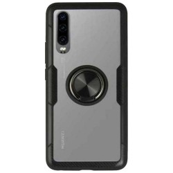 други,аксесоари,ksix,huawei,p30,silicone,phone,case,clear,(clear,black)