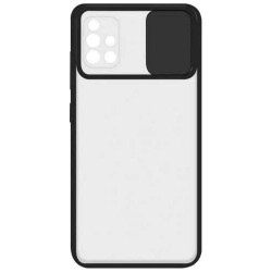 други,аксесоари,ksix,samsung,galaxy,a51,duo,soft,silicone,phone,case,clear,(black)