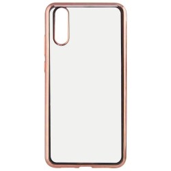 други,аксесоари,ksix,huawei,p20,silicone,phone,case,clear,(pink)