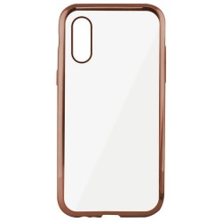 други,аксесоари,ksix,iphone,x,xs,silicone,phone,case,pink,(clear)