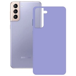 други,аксесоари,ksix,samsung,galaxy,s21,plus,silicone,phone,case,lavender,(purple)