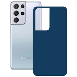 други,аксесоари,ksix,samsung,galaxy,s21,ultra,silicone,phone,case,blue