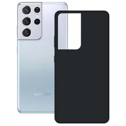 други,аксесоари,ksix,samsung,galaxy,s21,ultra,silicone,phone,case,black