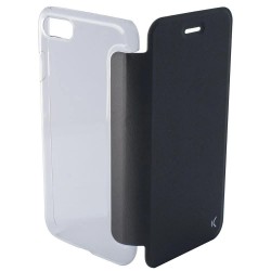 други,аксесоари,ksix,iphone,7,8,se,2020,silicone,phone,case,clear,black,(black)