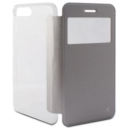 други,аксесоари,ksix,iphone,7,plus,8,plus,double,sided,cover,steel,carbon,(clear,grey)