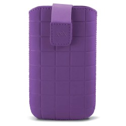 други,аксесоари,ksix,leather,roma,m,phone,cover,purple,(purple)