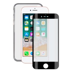 други,аксесоари,contact,iphone,7,8,se,2020,case,and,glass,protector,9h,clear,(clear,black)