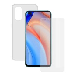 други,аксесоари,contact,oppo,reno,4,case,and,glass,protector,9h,clear,(clear)