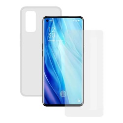 други,аксесоари,contact,oppo,reno,4,pro,case,and,glass,protector,9h,clear,(clear)
