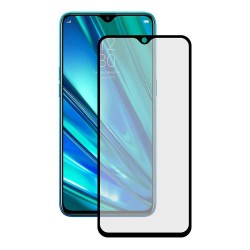 други,аксесоари,contact,realme,5,extreme,2.5d,tempered,glass,9h,clear,(black)