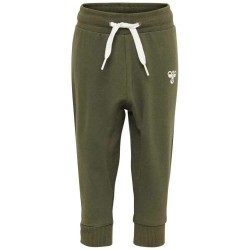 панталони,детски,панталони,hummel,apple,pants,olive,night,(green)