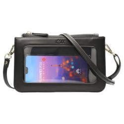 чанта,всички,чанти,ksix,horizontal,with,side,window,bag,black,(black)