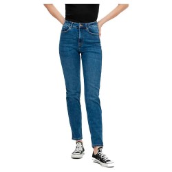 дънки,дамски,панталони,pieces,lili,slim,high,waist,jeans,blue,(medium,blue,denim)