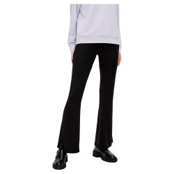 панталони,дамски,панталони,pieces,toppy,mid,waist,flared,pants,black,(black)