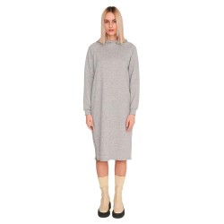 суичър,дамски,блузи,noisy,may,helene,dress,hoodie,light,grey,melange,(grey)