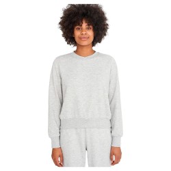 суичър,дамски,блузи,noisy,may,lupa,logo,hoodie,grey,(light,grey,melange)