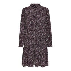 рокля,дамски,поли,и,рокли,jdy,piper,aop,short,dress,black,aop,fuschia,pink,vivid,viola,fleur,(black)